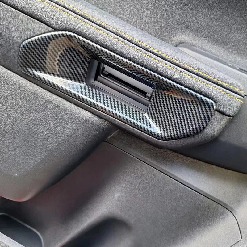 Passend für Ford Ranger Fensterheber Rahmen Blenden Tuning Carbon Abdeckung