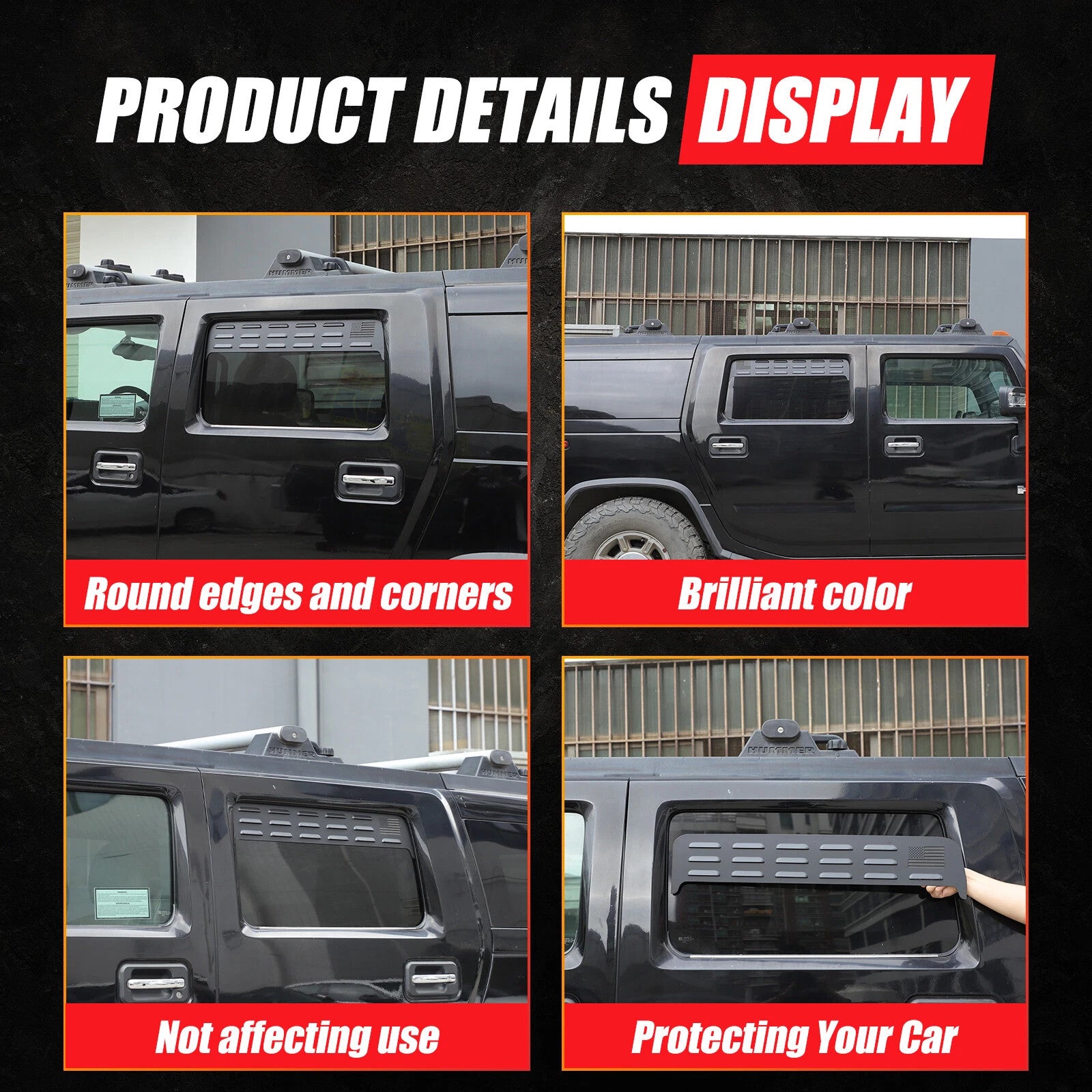 Passend für Hummer H2 2003-2009 Lueftung Blende