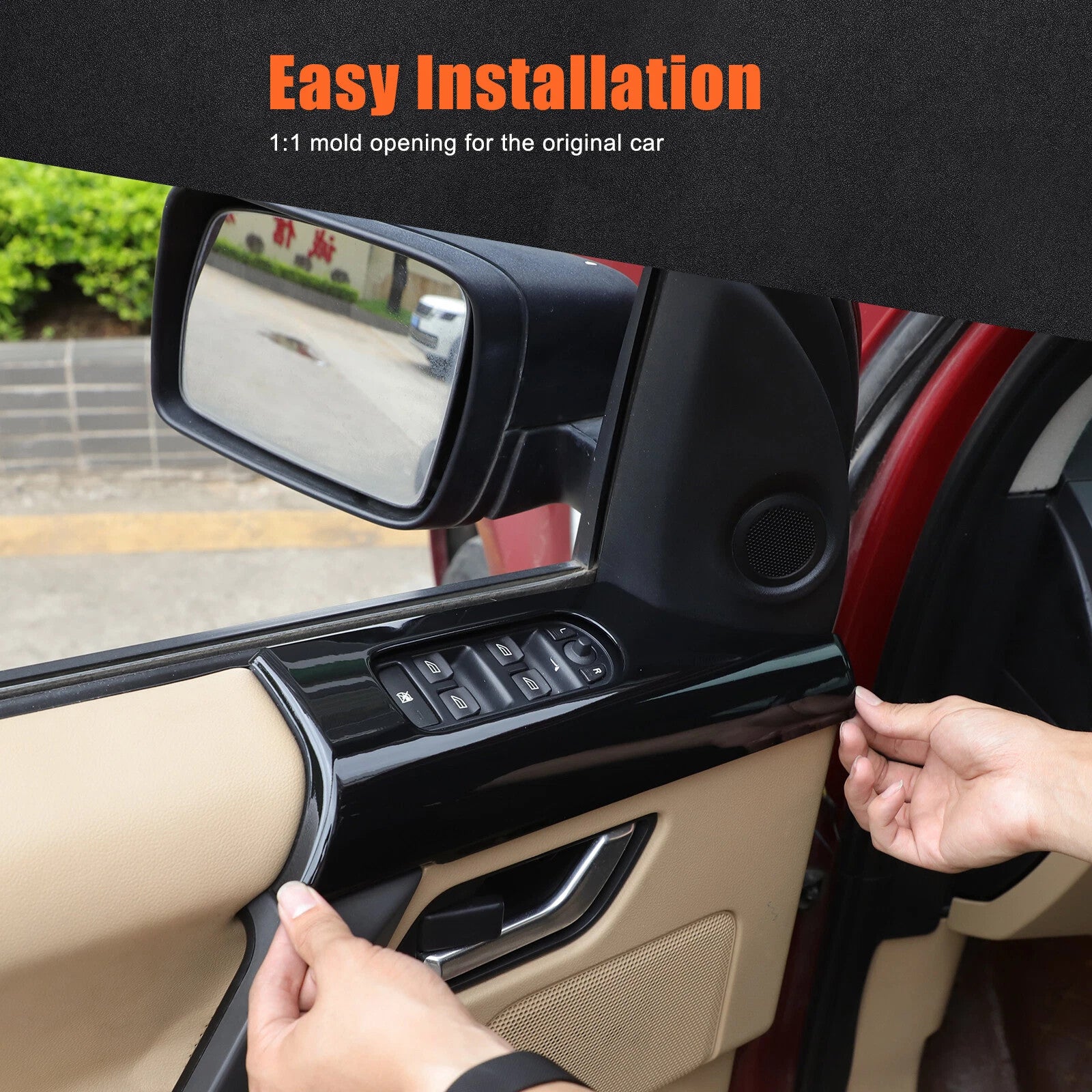 Passend für Freelander2 Lr2 2007-2015 Fensterheber Blende