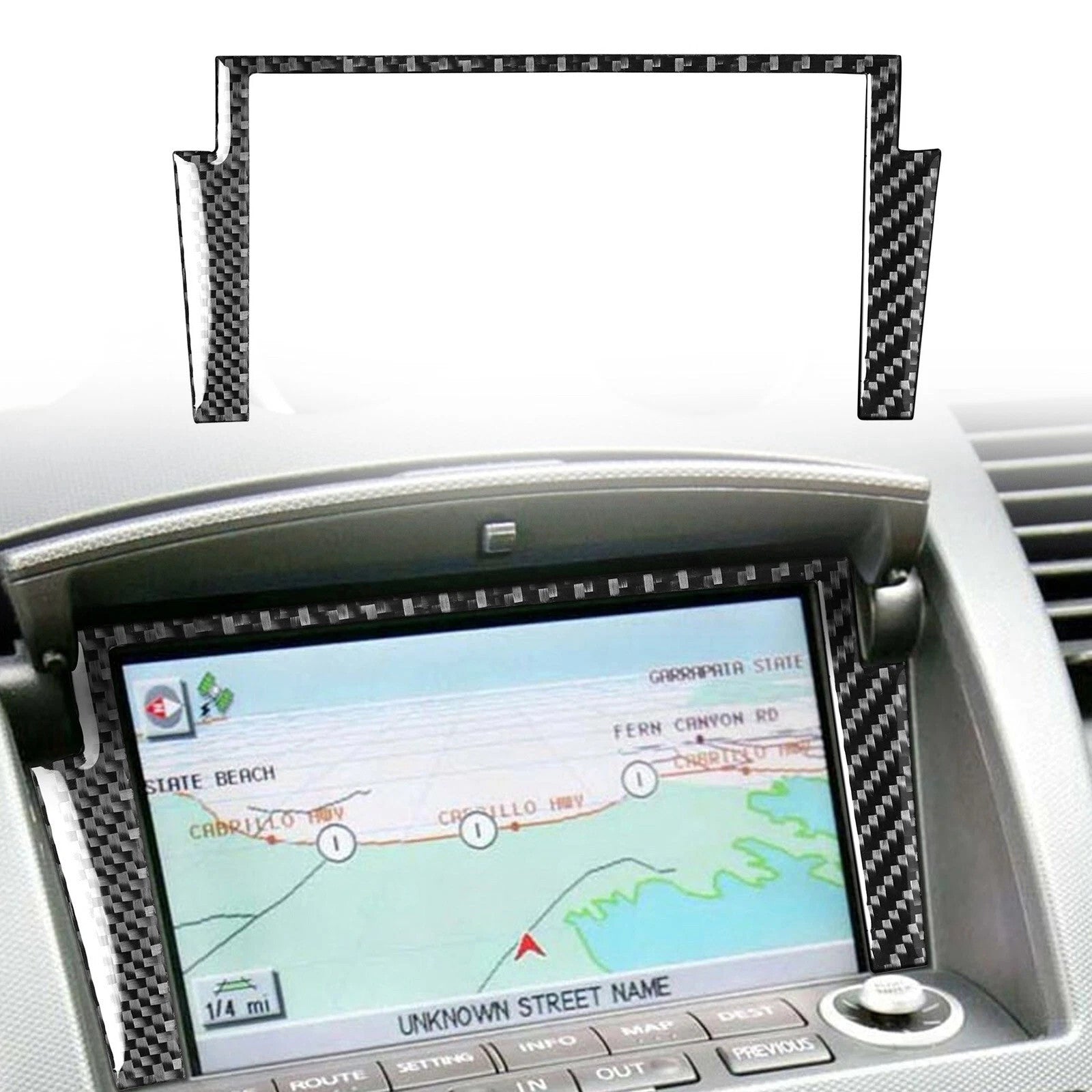Passend für Nissan350Z 2003-2009 Navigation Blende