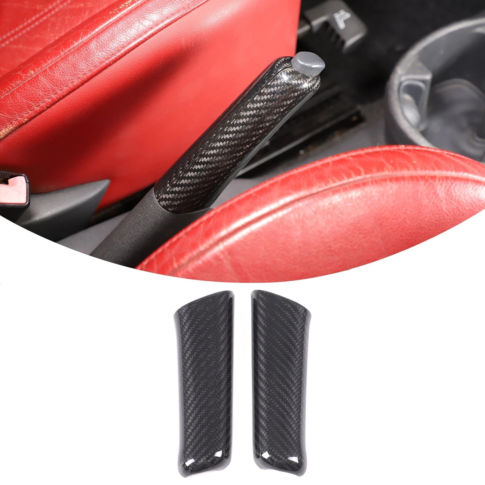 Passend für Fiat 500 595 2007-2015 Handbremse Blende
