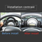 Passend für Smart Fortwo 451 Tacho Blenden Abdeckung Carbon