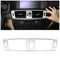 Passend für BMW X3 F25 2011-17 Mittelkonsole Blenden Abdeckung Silber