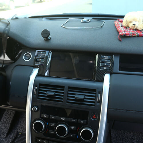 Passend für Land Rover Discovery Display Mittelkonsole Blenden Abdeckung Carbon