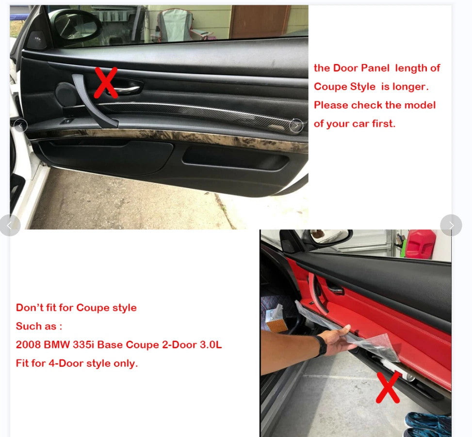 Passend für Bmw 3Er E90 2005-2012 Türverkleidung Blende