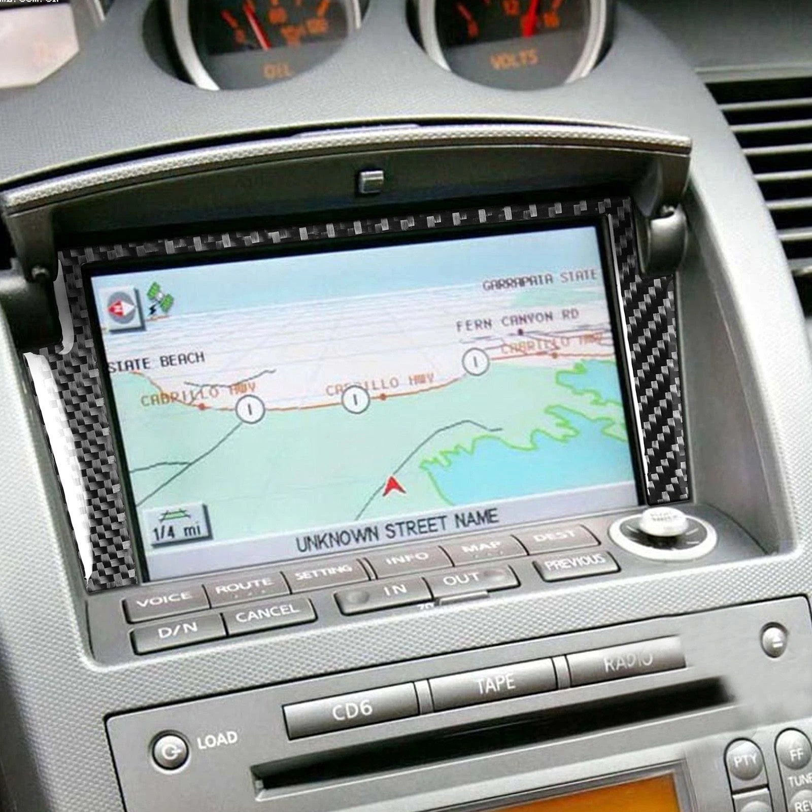 Passend für Nissan350Z 2003-2009 Navigation Blende