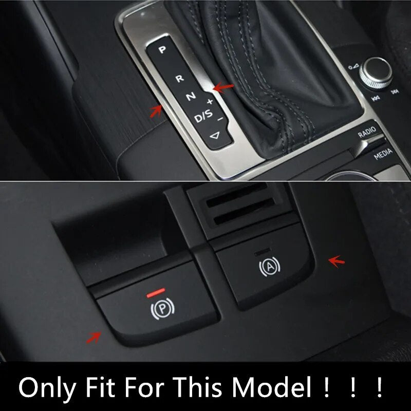 Passend für Audi A3 8V 2013-18 Tasten Schaltung Blende Abdeckung Rahmen Blue