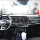 Passend für Kia Sportage NQ5 2022-23 Lüftung Blenden Abdeckungen Rahmen Carbon