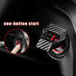 Passend für Start Stop Racing Tuning Sport Abdeckung Schutz klappbar Carbon Passend