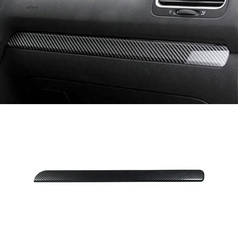 Passend für VW Golf 6 Armaturenbrett Mittelkonsole Blenden Carbon Abdeckungen