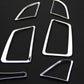 Passend für Ford Focus 3 Focus 4 MK3 MK4 Blenden Abdeckung Rahmen Silber