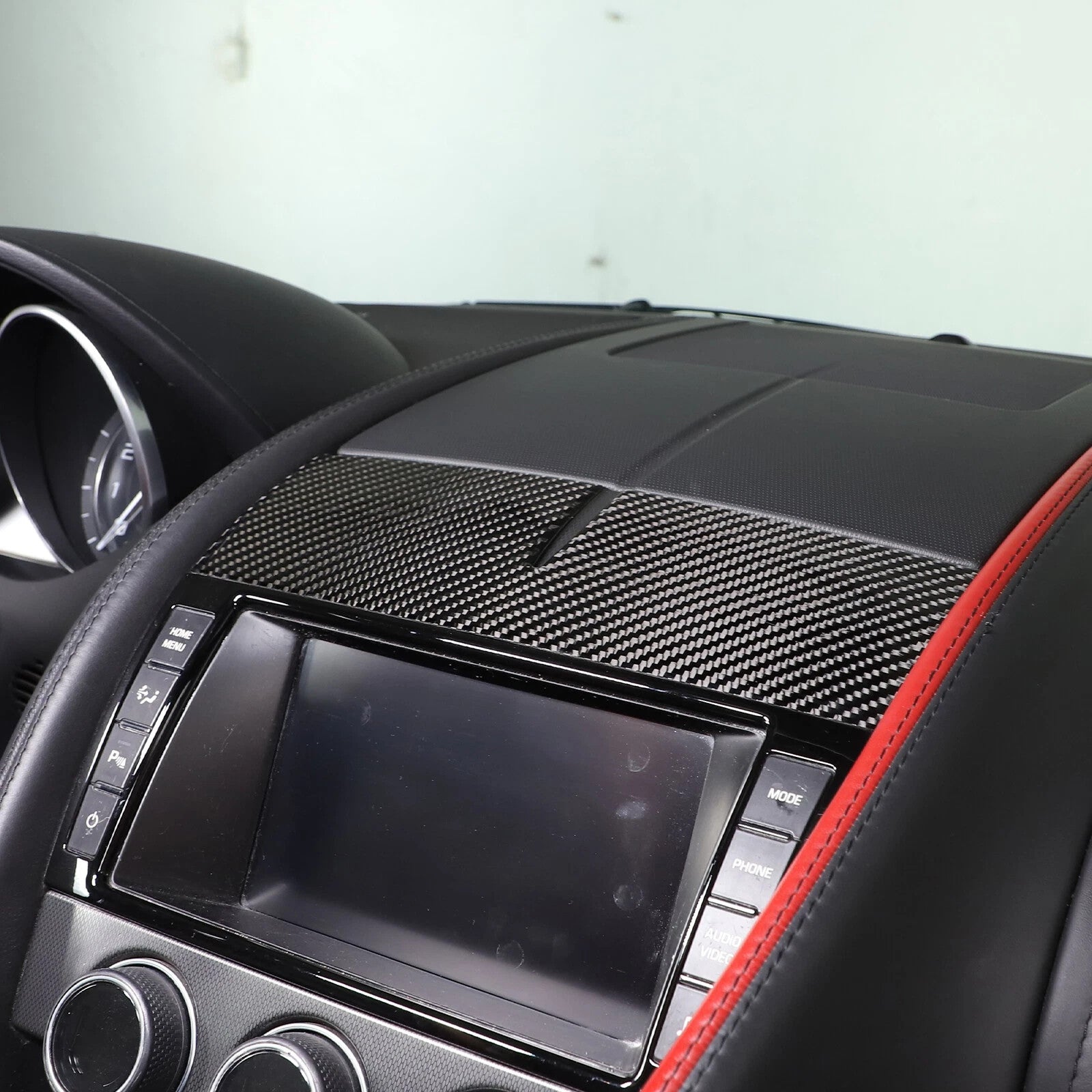 Passend für Jaguar F Type 2013-2023 Navigation Blende
