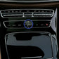 Passend für Mercedes Benz W205 W212 C E GLC Klasse Uhr Ring Rahmen Blau Blende