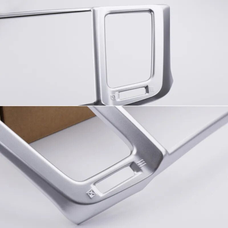 Passend für Toyota RAV4 2016-17 Display Blende Zierblende Abdeckung Silber