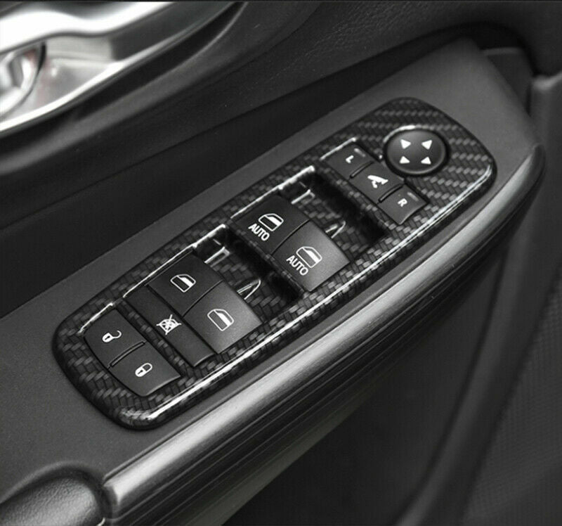 Passend für Jeep Cherokee Fensterheber Rahmen Abdeckung Blenden Tuning