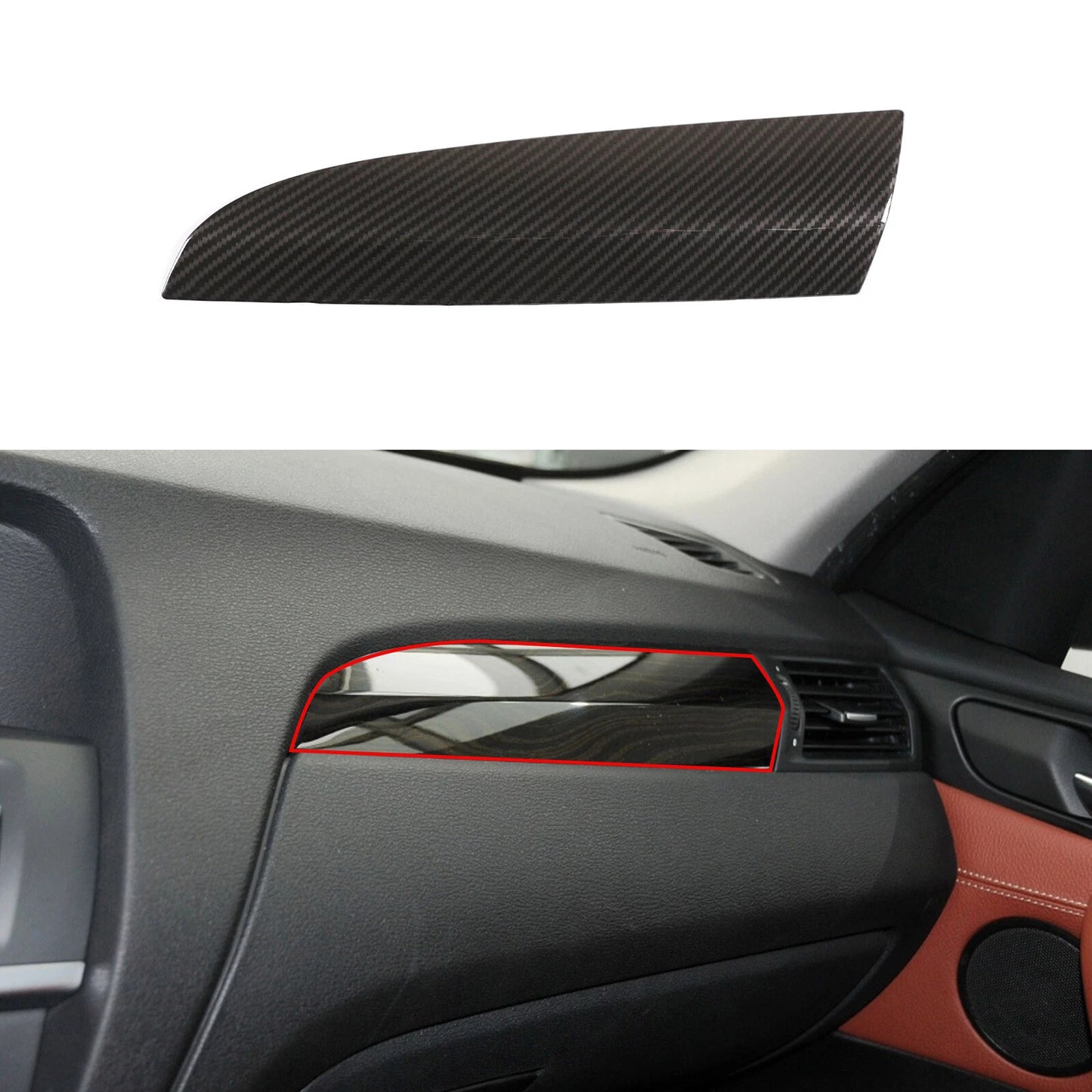 Passend für Bmw X3 F25 2011-2017 Mittelkonsole Blende