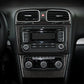 Passend für VW Golf 6 MK6 Mittelkonsole Radio Display Blende Carbon Cover 3 tlg.