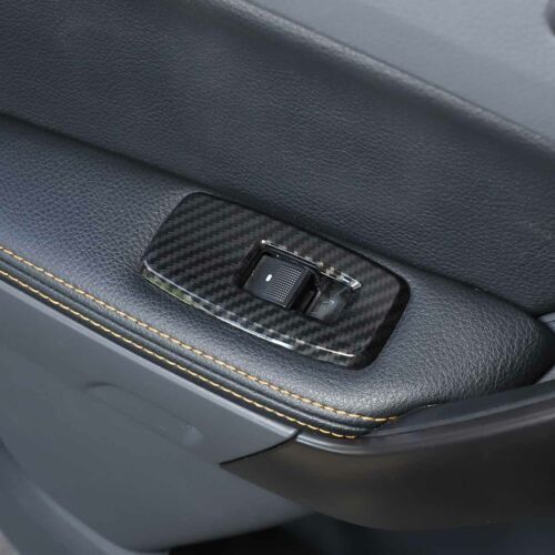 Passend für Ford Ranger 15-22 Fensterheber Rahmen Blenden Abdeckung Carbon