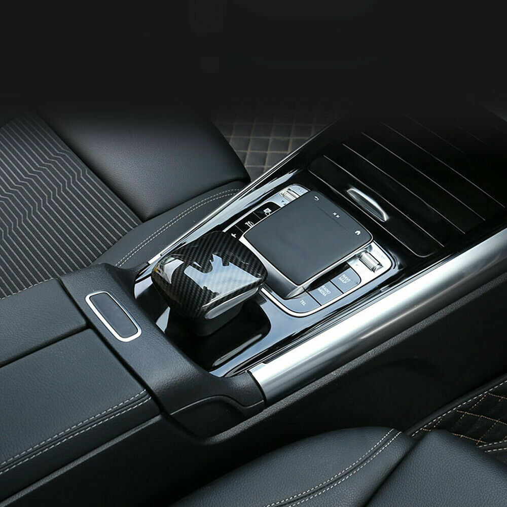 Passend für Mercedes-Benz GLA GLB Schaltheben Blende Carbon Tuning Rahmen