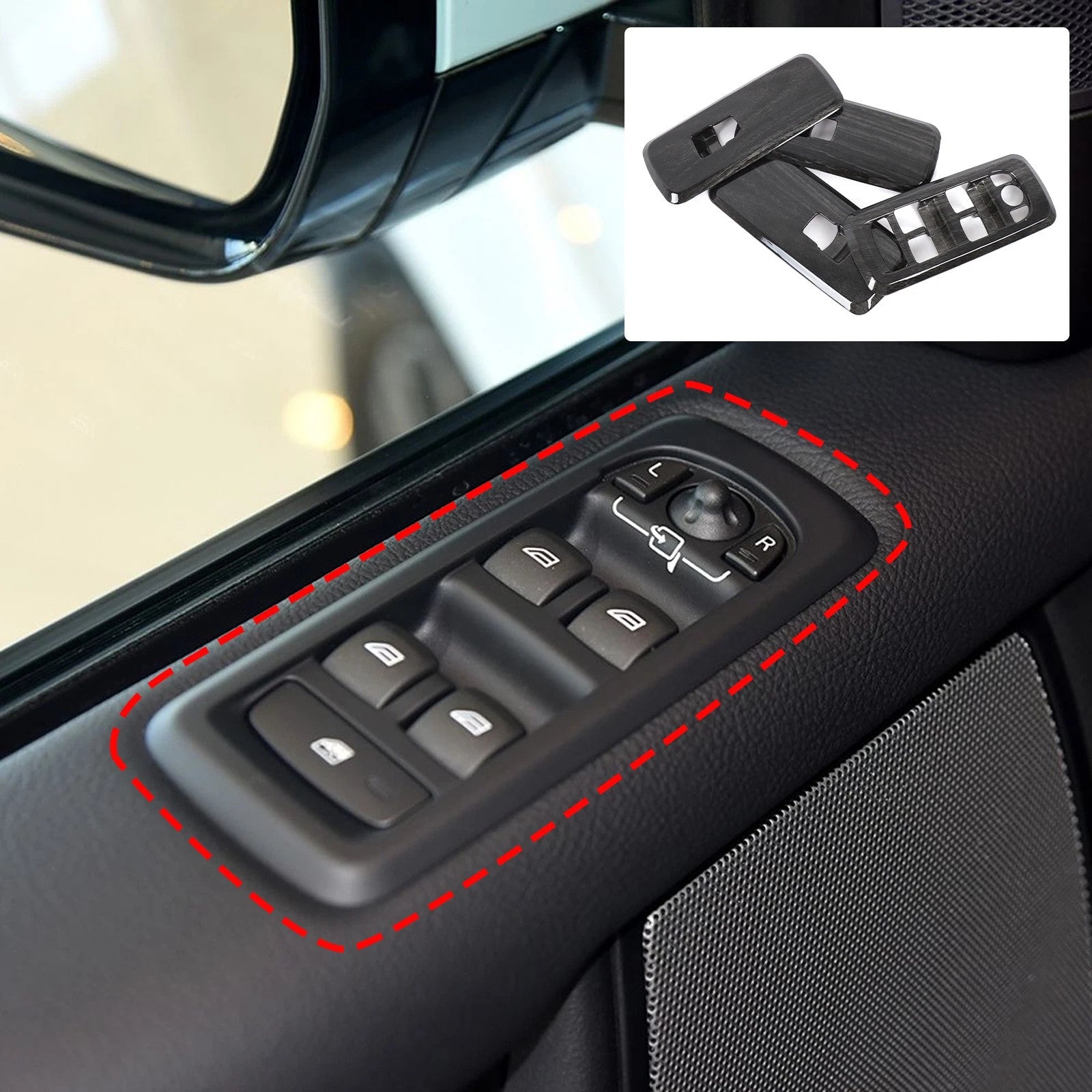 Passend für Range Rover Sport 10-16 Fensterheber Blende
