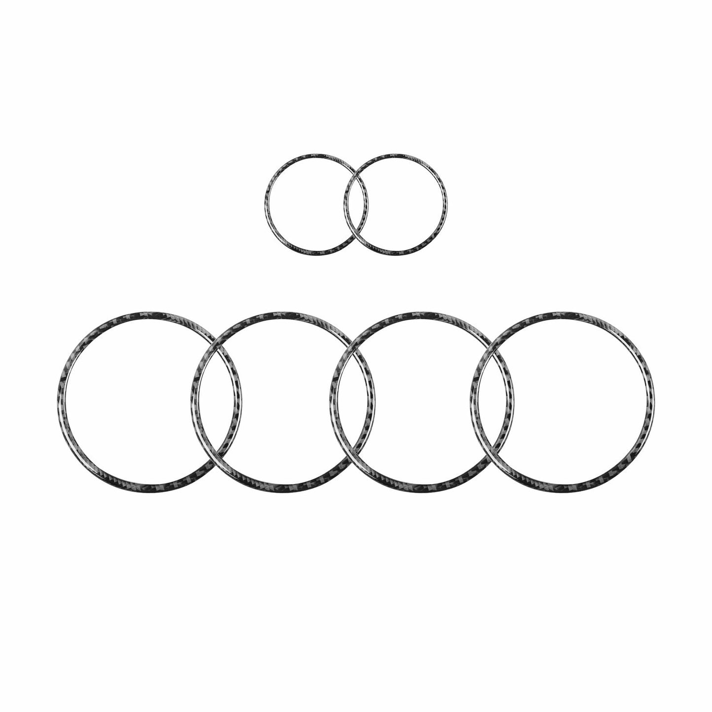 Passend für BMW X5 X6 F15 F16 2014-2017 Lautsprecher Blenden Rahmen Abdeckung