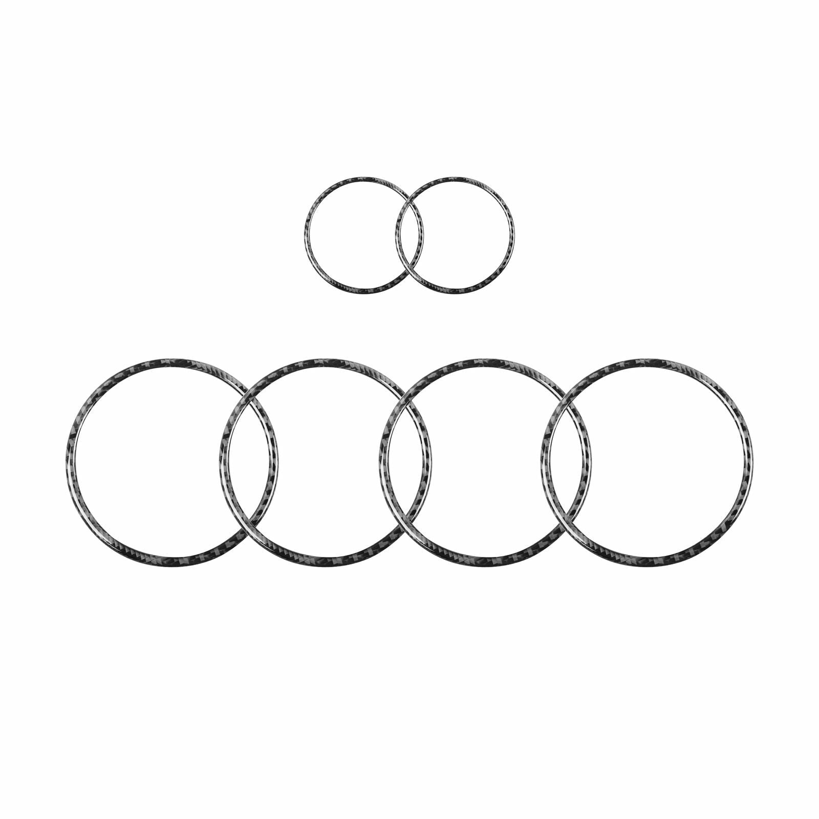 Passend für BMW X5 X6 F15 F16 2014-2017 Lautsprecher Blenden Rahmen Abdeckung
