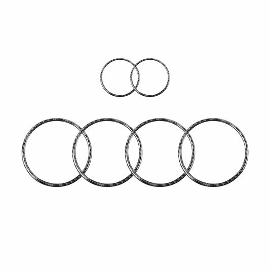 Passend für BMW X5 X6 F15 F16 2014-2017 Lautsprecher Blenden Rahmen Abdeckung