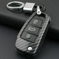 Passend für Audi A1 A3 Q3 Q7 TT Carbon Schlüssel Cover Hülle
