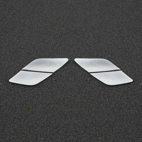 Passend für Mercedes C W205 Türschalter Tasten Abdeckung Silber