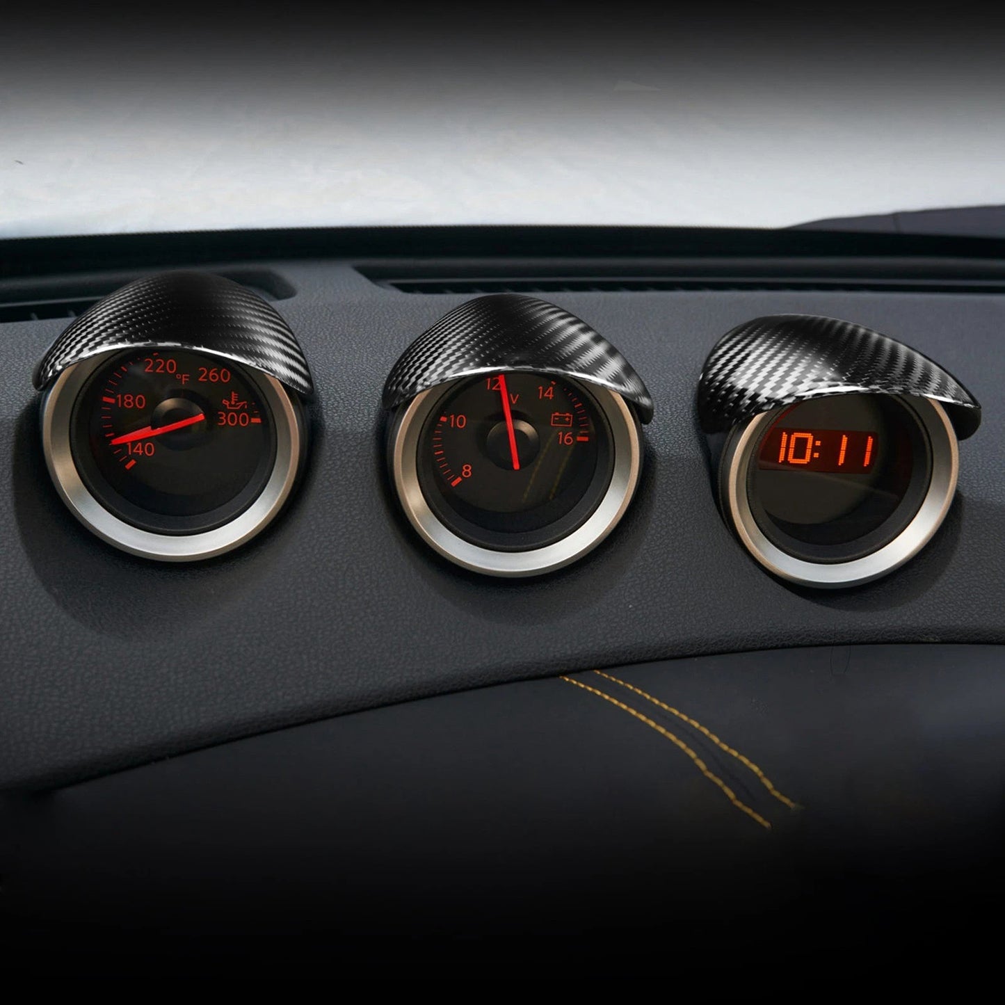 Passend für Nissan 2D Coupe 370Z Z34 Tacho Blende