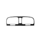 Passend für VW Golf 6 MK6 Mittelkonsole Radio Display Blende Carbon Cover 3 tlg.