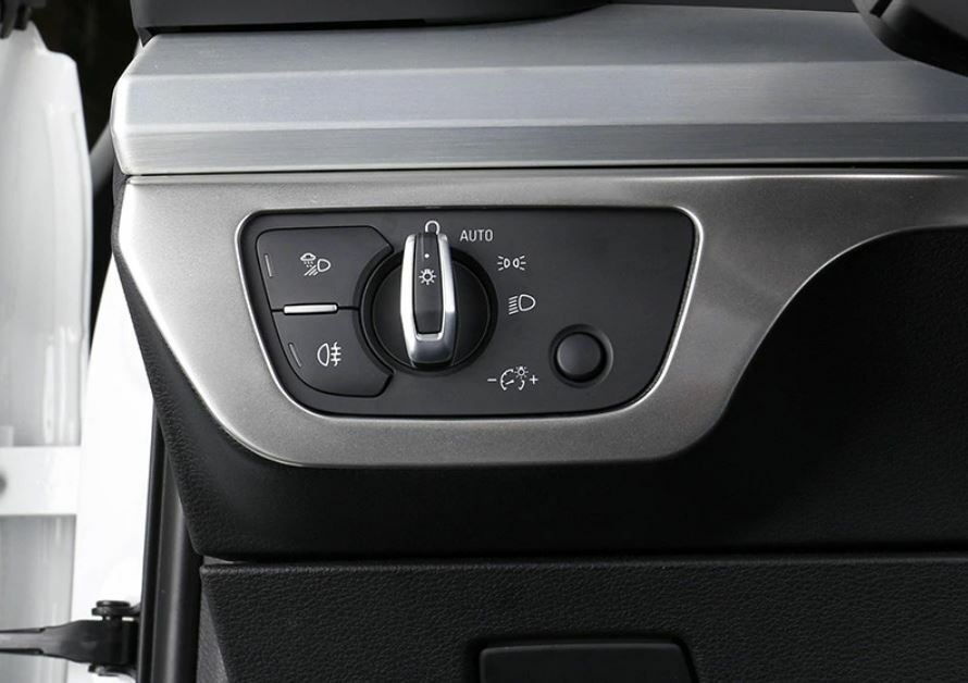 Passend für Lichtschalter Schalter Rahmen Blende Zierrahmen Edelstahl Passend Für Audi Q5