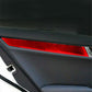 Passend für Kohlefaser Tür Panel Aufkleber Blende Für Mercedes-Benz C-Klasse W204 2007-10