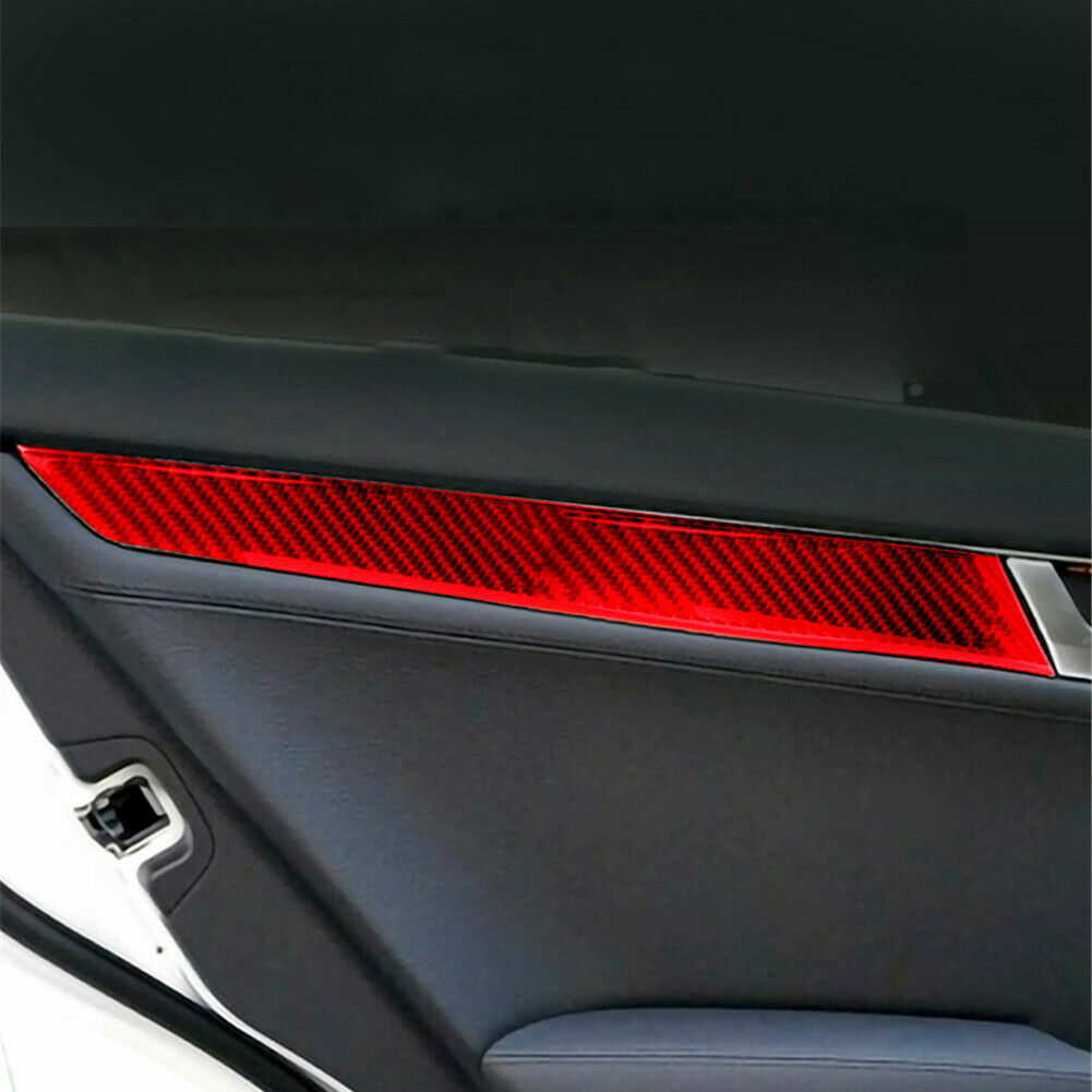 Passend für Kohlefaser Tür Panel Aufkleber Blende Für Mercedes-Benz C-Klasse W204 2007-10