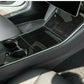 Passend für Tesla Model 3 Mittelkonsole Carbon Abdeckung Cover Rahmen Schutz