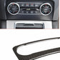 Passend für Mercedes Benz GLK 2015 Lüftungsregler Mittelkonsole Carbon Blende