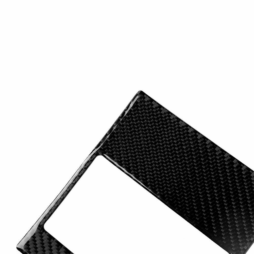 Passend für 2St Kohlefaser Hinten Lüftung Aufkleber Blenden Für Mercedes-Benz W204 2007-2013