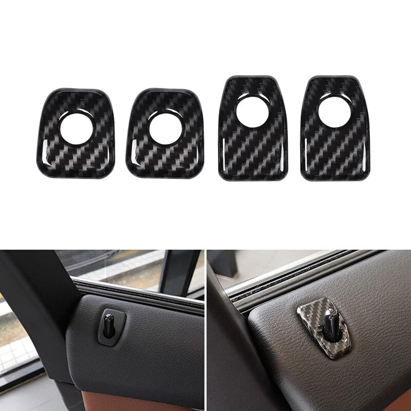 Passend für BMW X5 X6 F15 F16 Türpin Rahmen Blenden Carbon Aufwertung