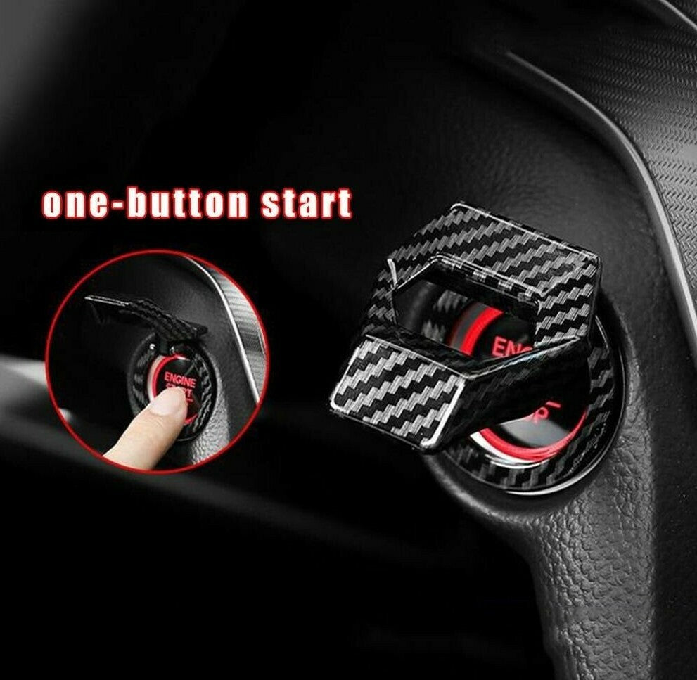 Passend für Start Stop Racing Tuning Sport Abdeckung klappbar Carbon Passend Für BMW