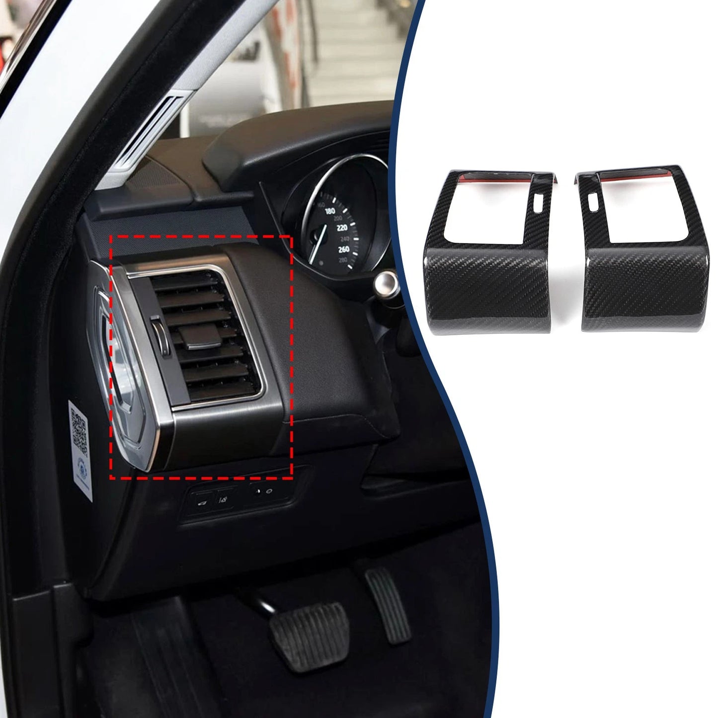 Passend für Range Rover Sport 2014-2017 Lueftung Blende