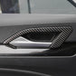 Passend für Golf 8 MK8 Türgriff Blenden Abdeckung Rahmen Carbon
