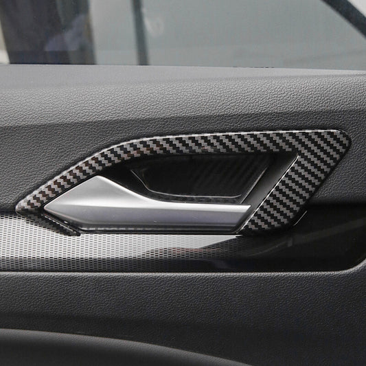 Passend für Golf 8 MK8 Türgriff Blenden Abdeckung Rahmen Carbon
