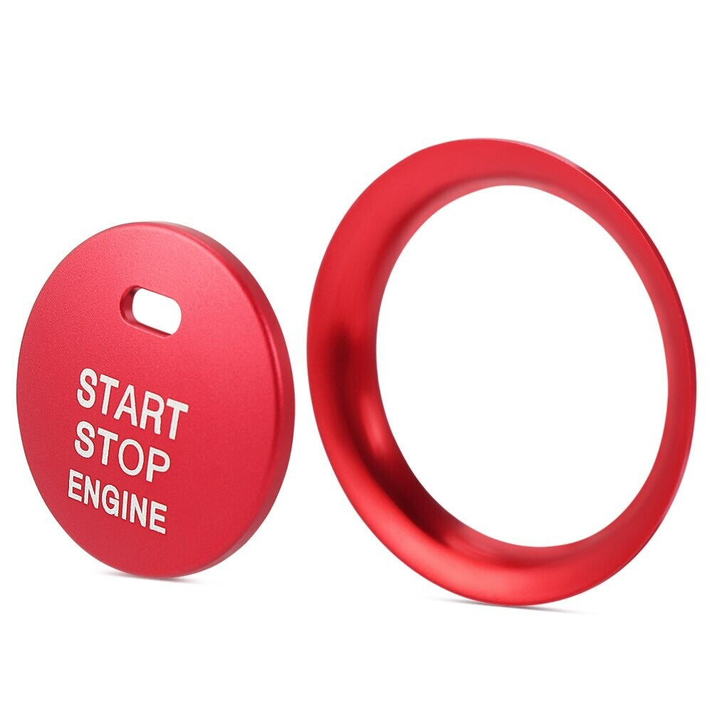 Passend für Mazda CX4 CX5 Start Stop Sticker Aluminium Blende Rahmen Accessoire