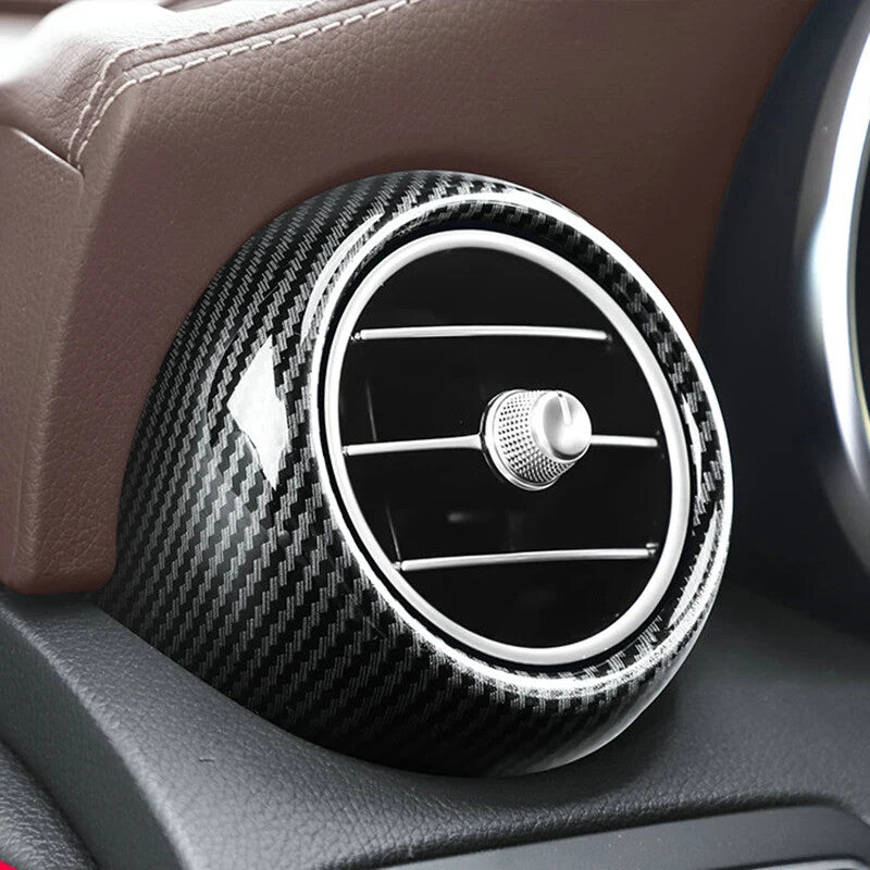 Passend für Mercedes zu GLC Blende Abdeckung Aufwertung Lüftung Düsen Carbon