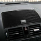 Passend für Kohlefaser Navigation Steuerung Panel Aufkleber Blenden Für Mercedes-Benz W204