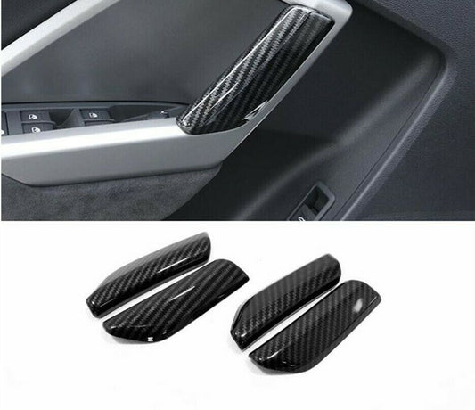 Passend für Audi Q3 Türgriffe Carbon Blende Schutz Veredelung Rahmen