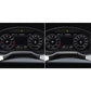 Passend für Audi Q7 SQ7 2016-2019 Tacho Blende Carbon Tuning Abdeckung