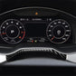 Passend für Audi Q7 SQ7 2016-2019 Tacho Blende Carbon Tuning Abdeckung