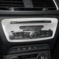 Passend für Audi Q3 Radio Blende Abdeckung Rahmen Silber