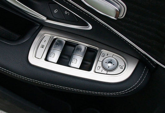 Passend für Mercedes Benz W205 GLC Fensterheber Rahmen Blenden Zier